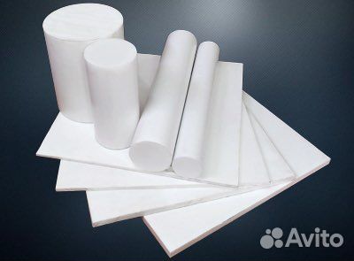 Фторопласт, текстолит : стержень, листовой, втулки