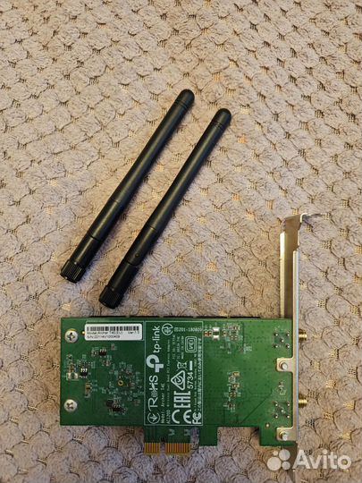 Archer T4E ac1200 адаптер PCI Express