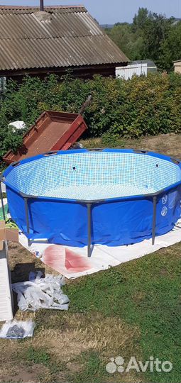 Каркасный бассейн бу