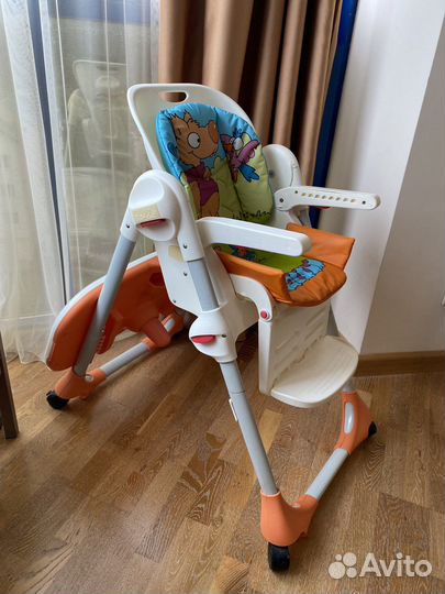 Стульчик для кормления chicco polly