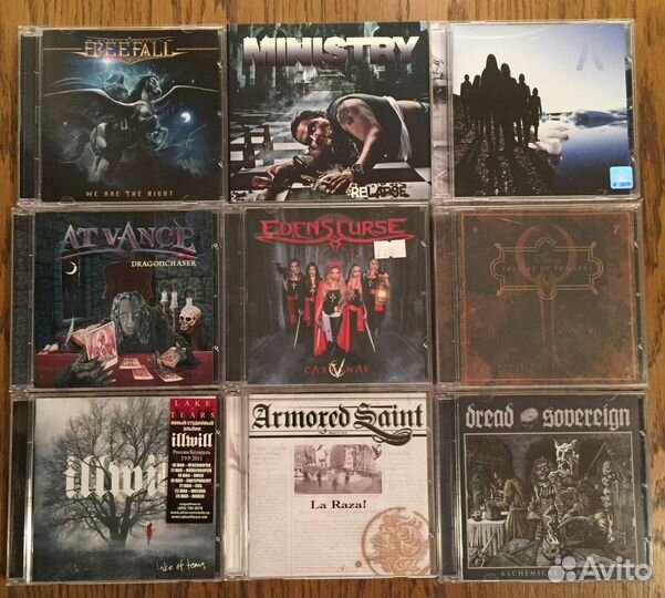 Музыкальные cd диски (лицензия)