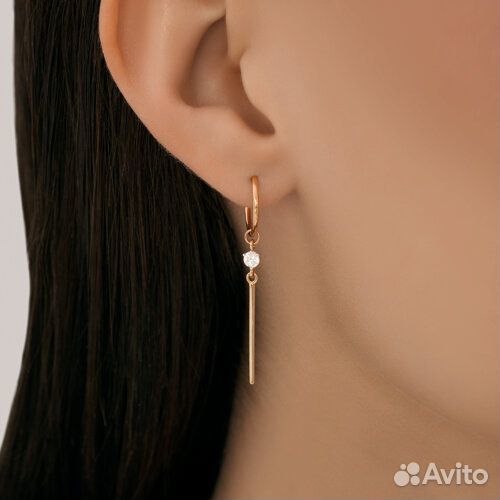 Серьга sokolov из золота, 170062