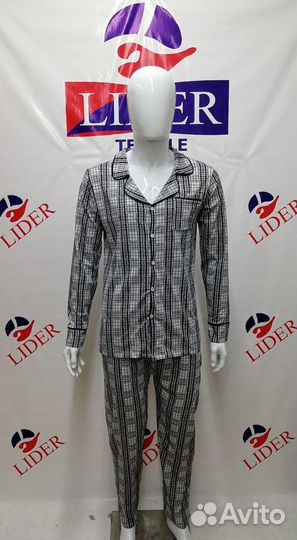 Пижама мужская, хлопок 100