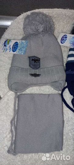 Комплект шапка и шарф