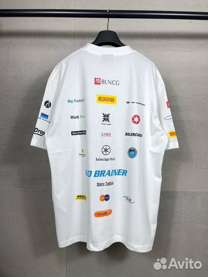 Футболка Balenciaga оверсайз