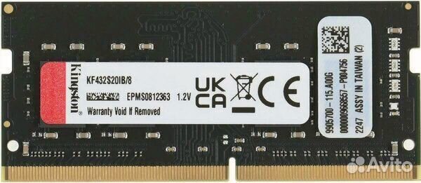 Оперативная Kingston fury для ноутбука