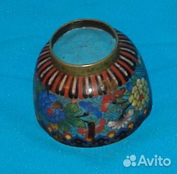 Ваза Перегородчатая эмаль. Китай