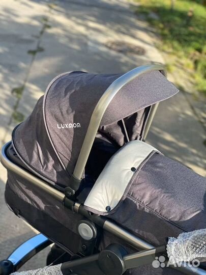 Коляска Люксмам 3в1, с развивашками. Доставка