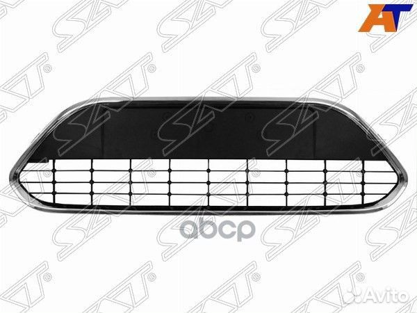 Решетка в бампер Ford Focus 07-11 (Под молдинг(и)