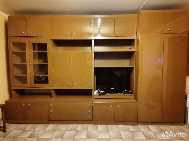 Стенка в гостиную со шкафом под тв бу