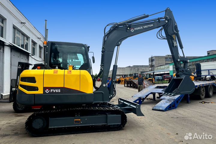 Мини-экскаватор Force vector FV65, 2024
