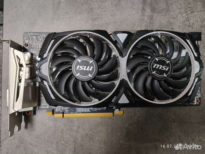 Rx 580 8gb msi armor