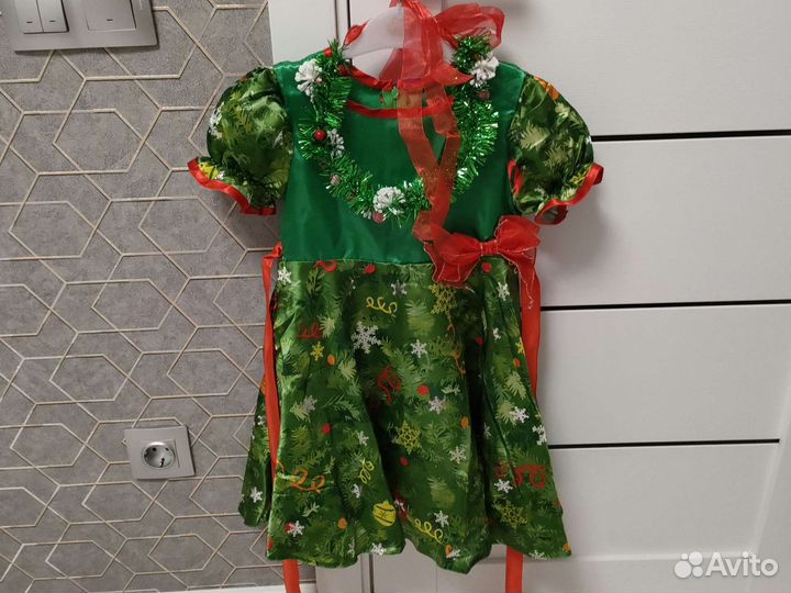 Новогодний костюм елочка