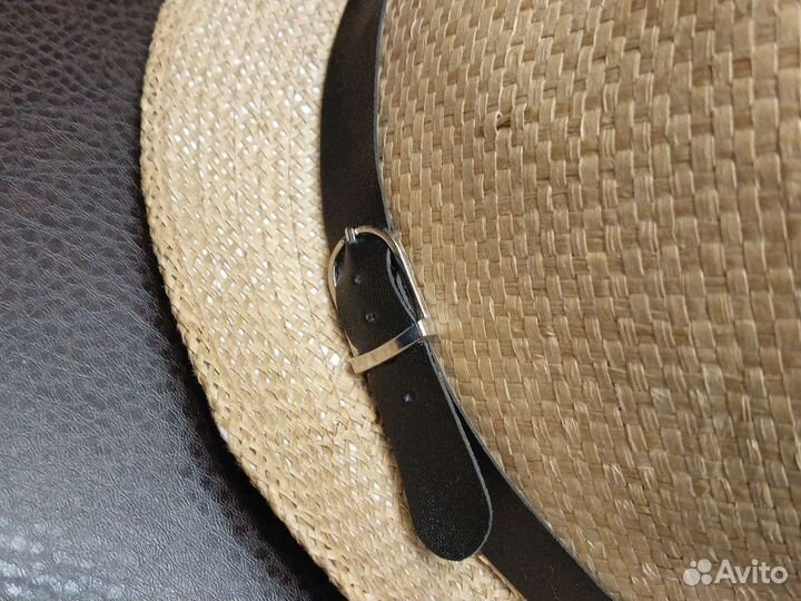 Соломенная шляпа мужская