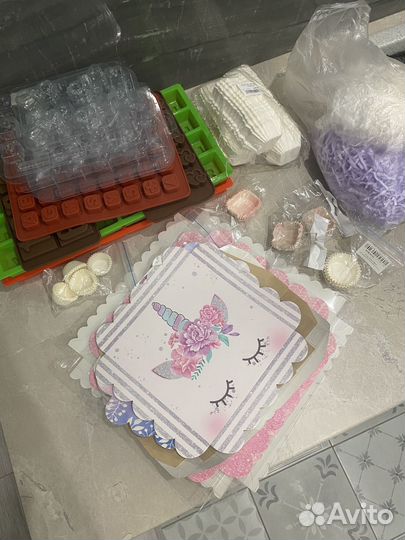 Кондитерский набор, формы для шоколада
