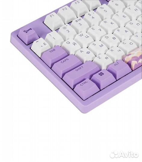 Проводная клавиатура Dareu A87L Dream, фиолетовый