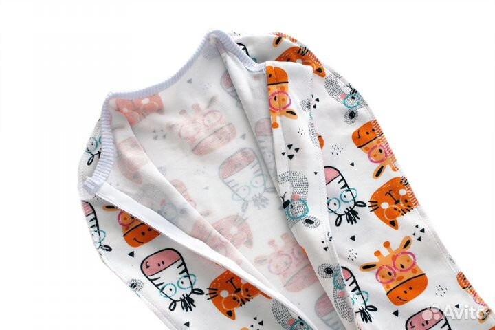 Пеленка кокон на молнии, р. 50-54 и 54-58