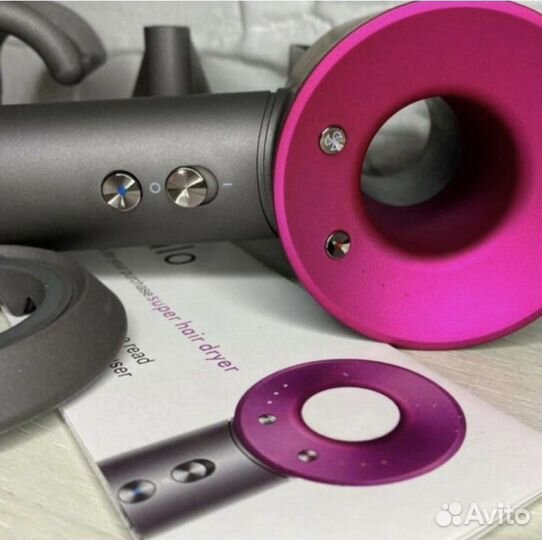 Фен Dyson Supersonic с 5 насадками