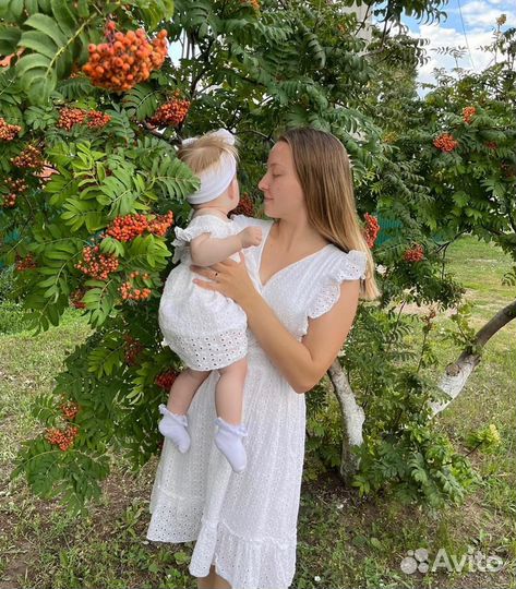 Family look платья мама и дочка