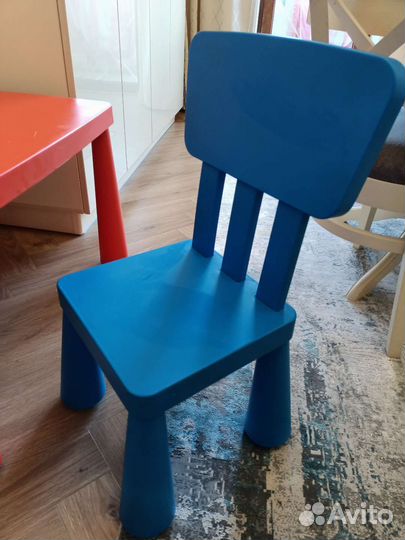 Детский стол и стул IKEA