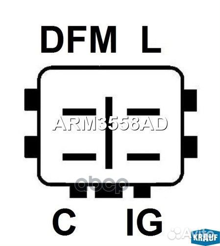 Регулятор генератора ARM3558AD Krauf