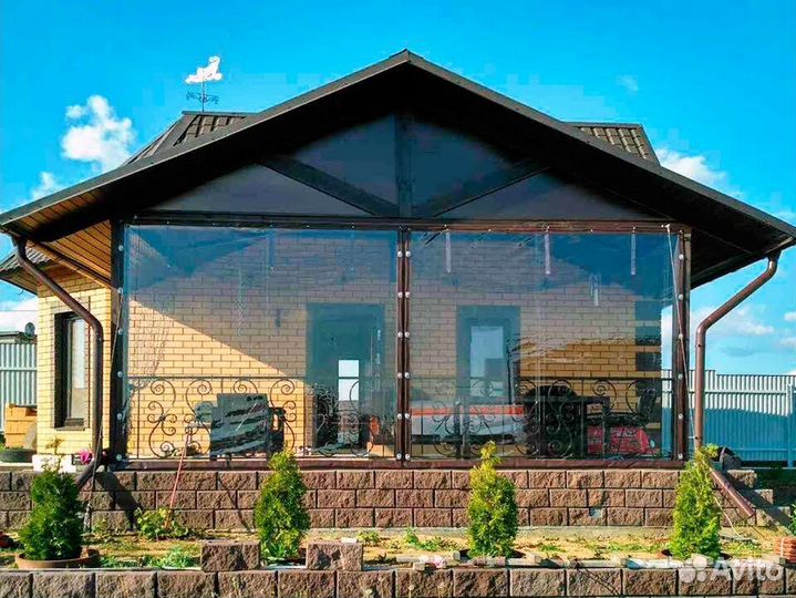 Мягкие окна для беседки/веранды/ террасы