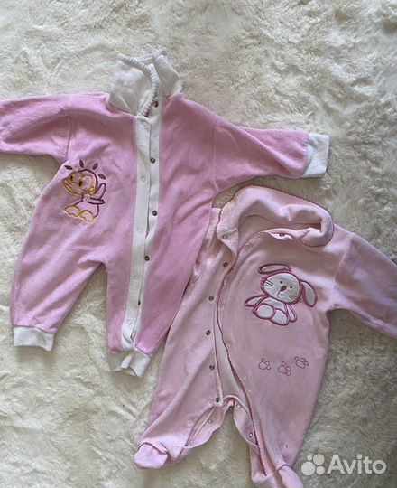 Вещи пакетом на девочку 56 62