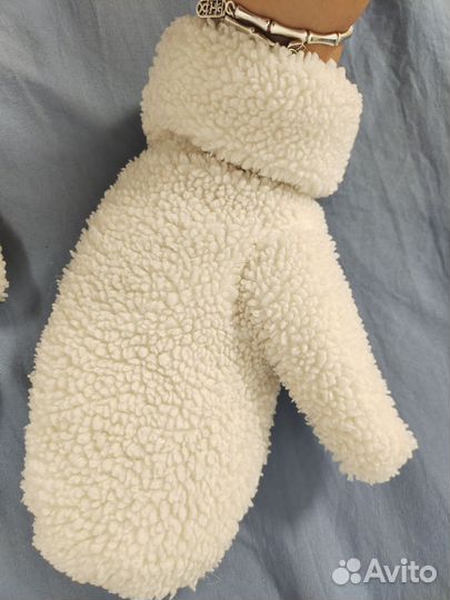 Варежки женские зимние