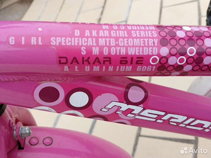 Детский велосипед Merida Dakar 612