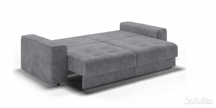 Диван еврокнижка Конте серый