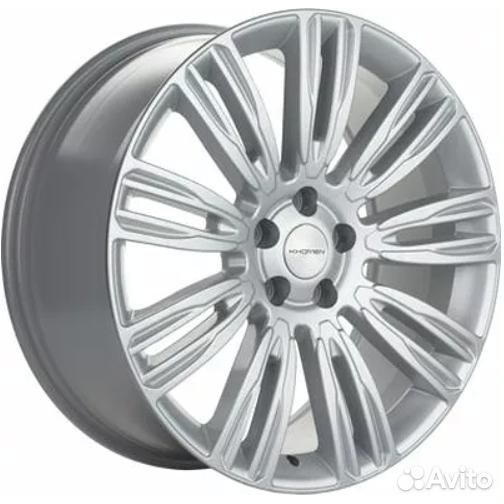 Диски Khomen KHW 2004 8.5x20 5*120 ET45 DIA72.6 Brilliant Silver Литой
