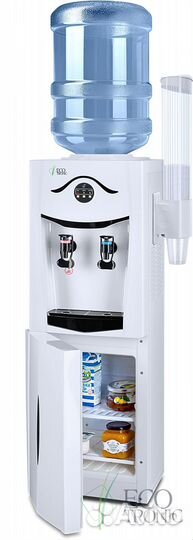 Кулер Ecotronic K21-LF white-black с холодильником