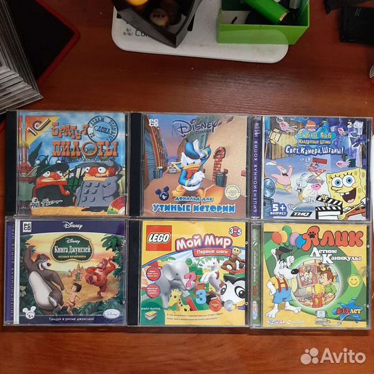 Компьютерные игры на дисках