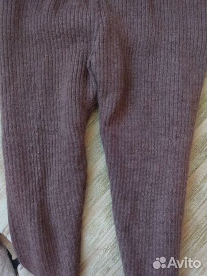 Шерстяные легинсы disana 110-116