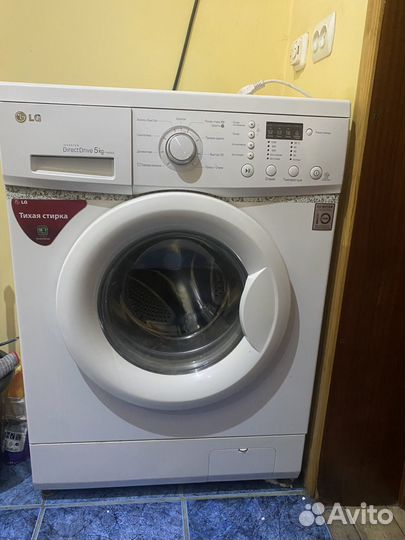 Стиральная машина бу lg 5 кг