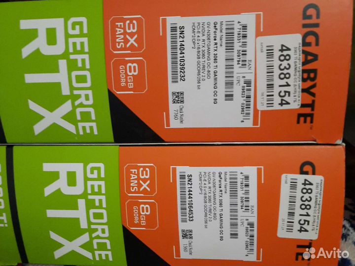 Видеокарта rtx 3060ti