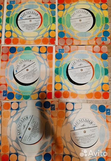 Виниловые пластинки СССР