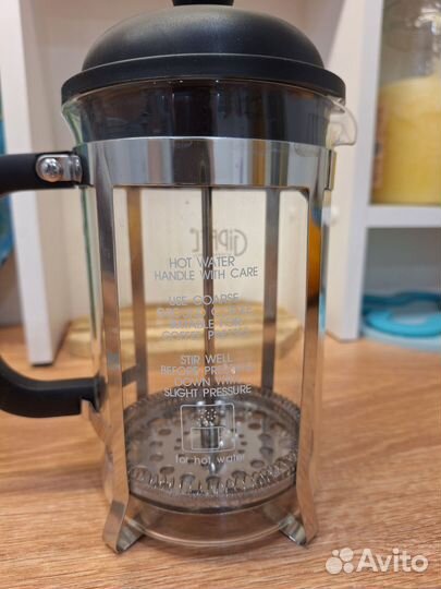 Заварник Gipfel стеклянный, 2 банки стеклянные