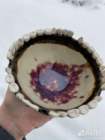 Тарелки керамические ручная работа