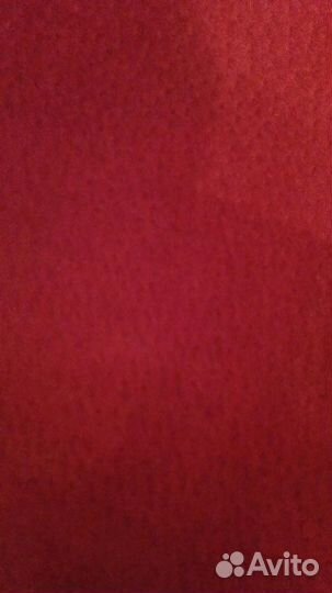 Замша темно красная, черная, хвоя