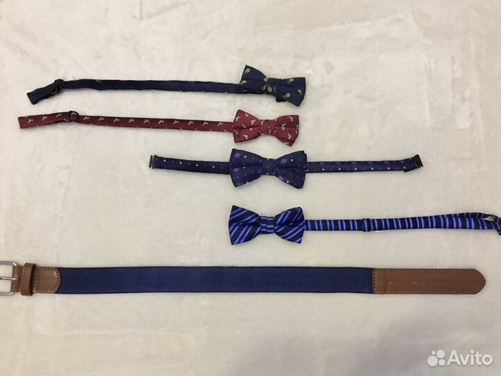 Бабочки и ремень для мальчика
