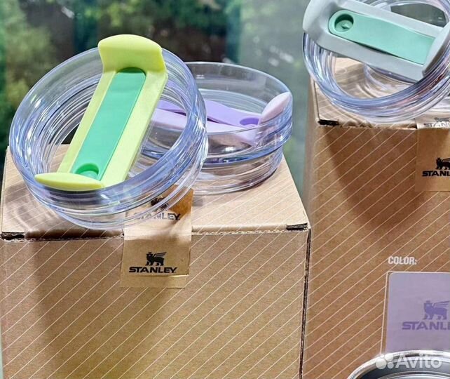 Термокружка stanley с трубочкой 1,18л