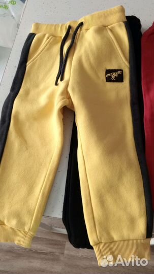 Штаны на мальчика пакетом 98