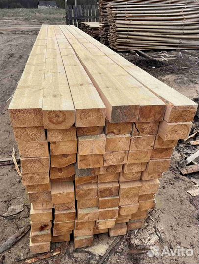 Брус строганный 100х100