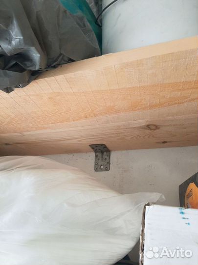 Стеллаж деревянный 250х125х40см