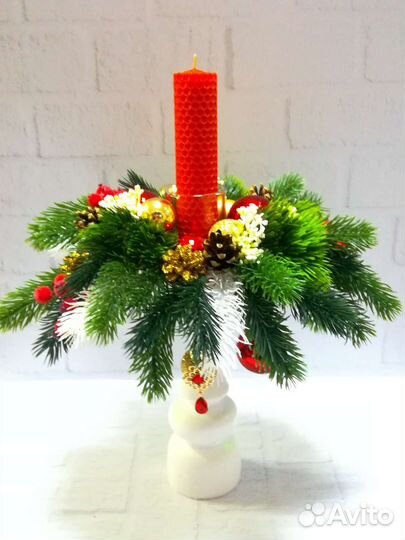 Свеча рождественская