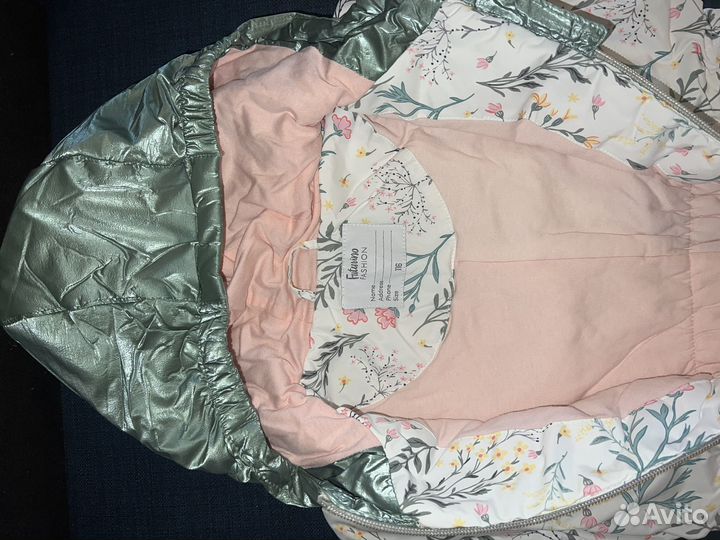 Весенняя курточка для девочки 116