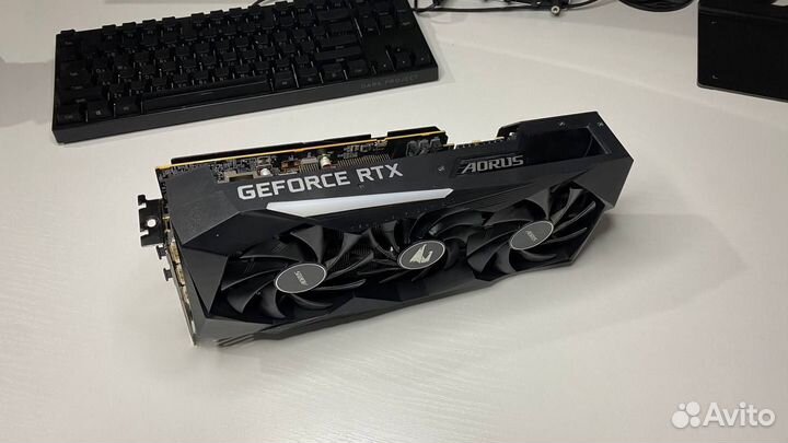Видеокарта gigabyte GeForce RTX 3060 Ti aorus mast