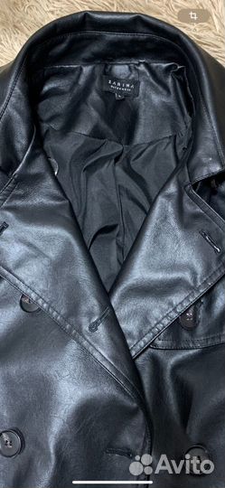 Кожаный плащ