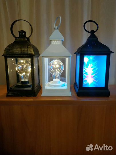 Декоративный фонарь (светильник, ночник) новый